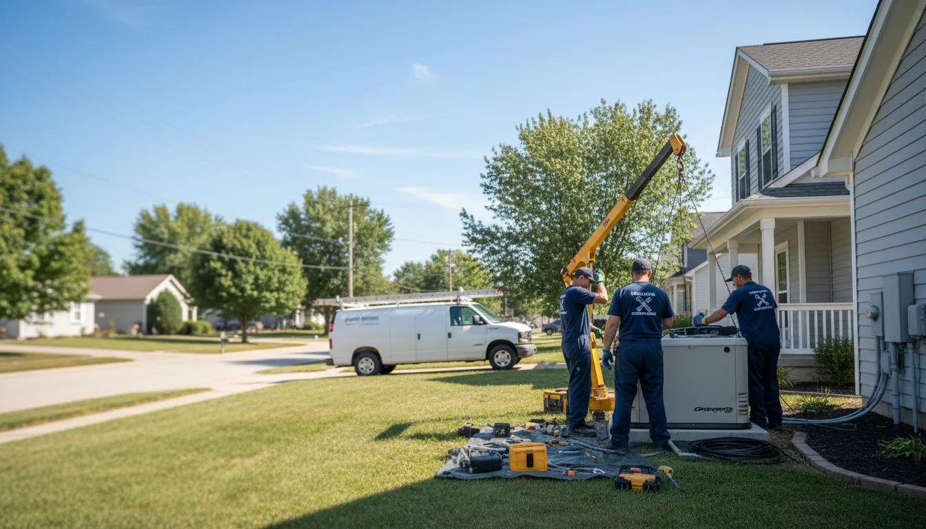 Generator Installation in Delavan, WI near me